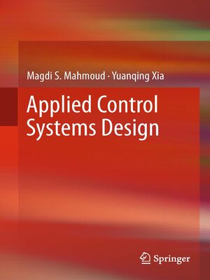 cover image of Applied Control Systems Design